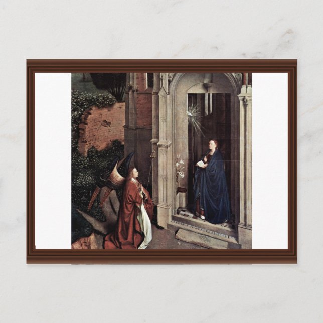 Postal Proclamación De Eyck Jan Van (Mejor Calidad) (Anverso)