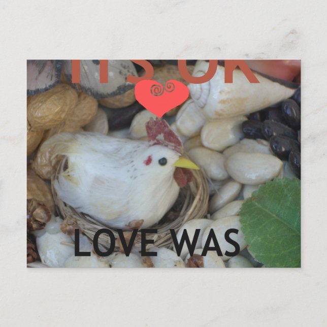 Postal Producto personalizar (Anverso)