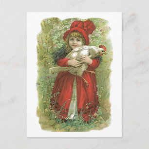 Postal Productor de huevo Hen de gallo de pollo de la Ant