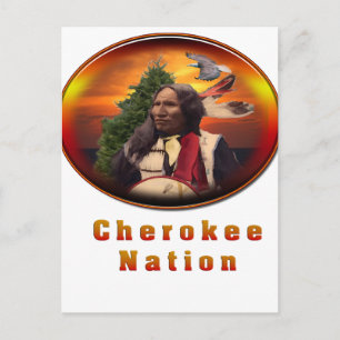 Postal Productos Cherokee Indian