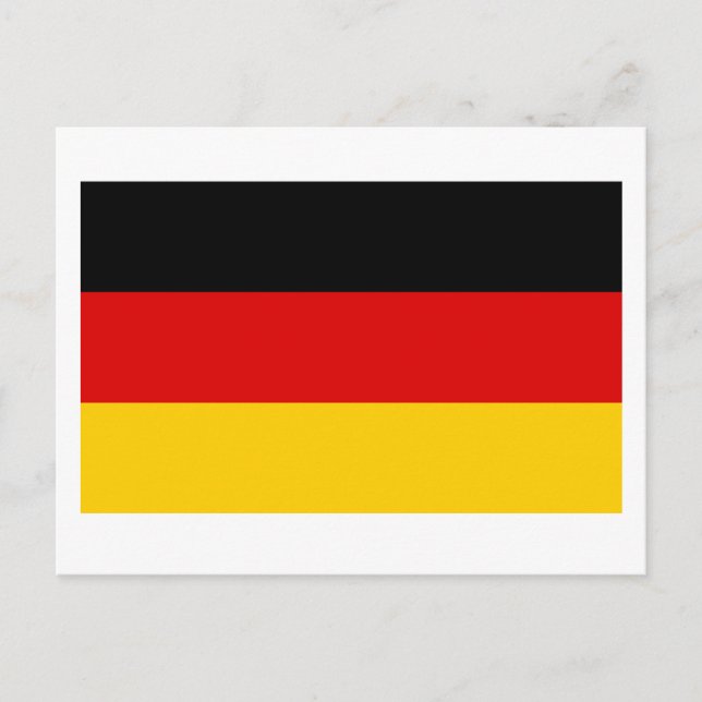 Postal Productos de bandera de Alemania (Anverso)