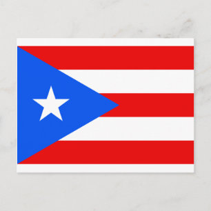 Postal Productos de la bandera de Puerto Rico