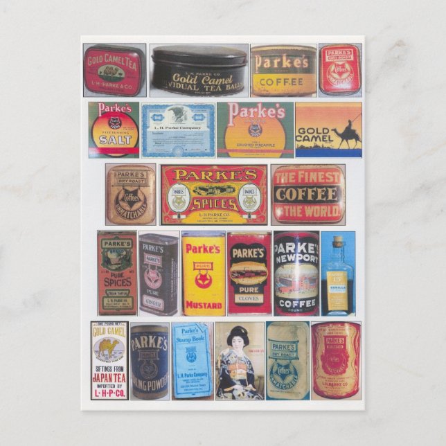 Postal Productos de Parke (Anverso)