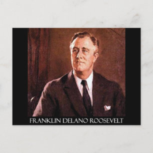 Postal Productos de Personalizable Franklin Delano Roosev