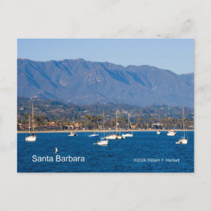 Postal Productos de veleros de Santa Bárbara, California