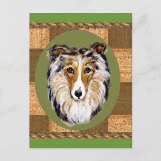 Postal Productos para mascotas del Día del Padre (Anverso)