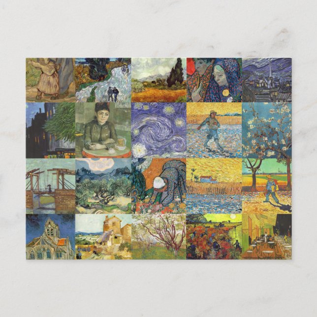 Postal Productos Van Gogh (Anverso)