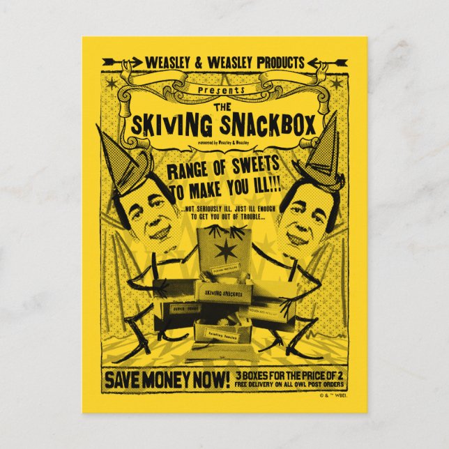 Postal Productos Weasley y weasley (Anverso)