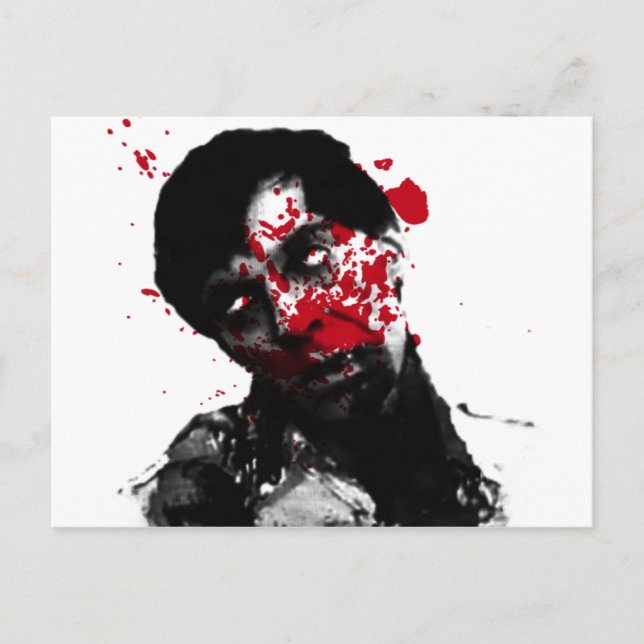 Postal Productos Zombie Head Shot (Anverso)