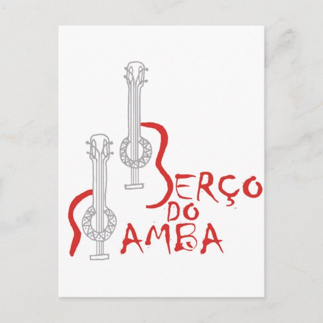 Postal Produtos Berço do Samba (Anverso)