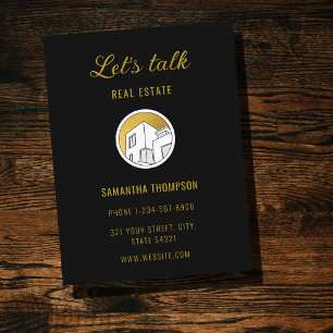 Postal profesional para el logotipo de marketing i