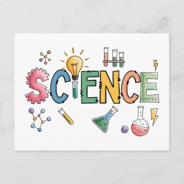 Postal Profesor de Ciencias (Anverso)