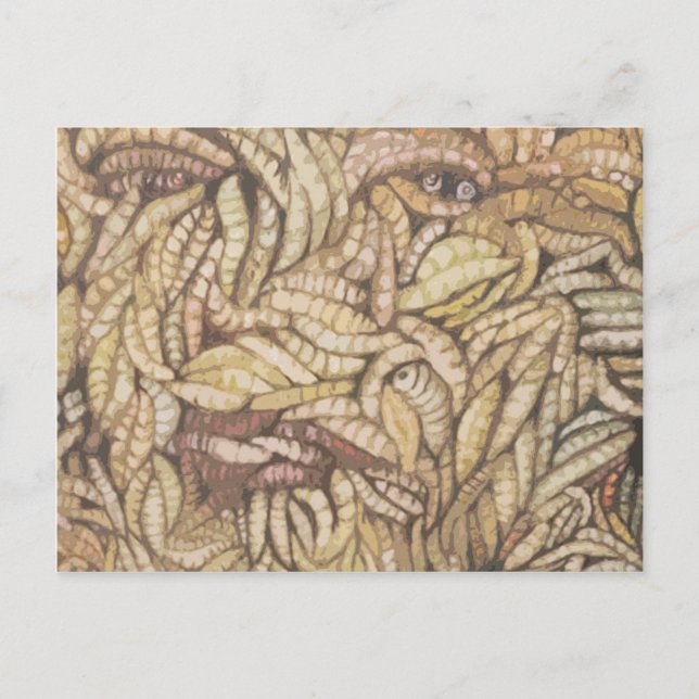 Postal "Profundidad de la piel" (Anverso)