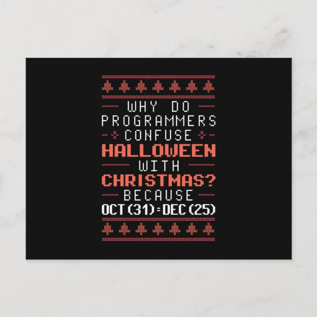 Postal Programmer holidays (Anverso)