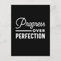 Progreso sobre la perfección - Cita sobre la vida 