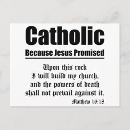Postal Promesa Católica