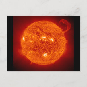 Postal Prominencia solar - El Sol
