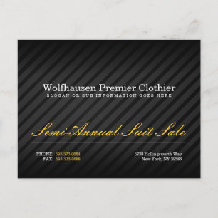 Postal Promo de Armani Suit