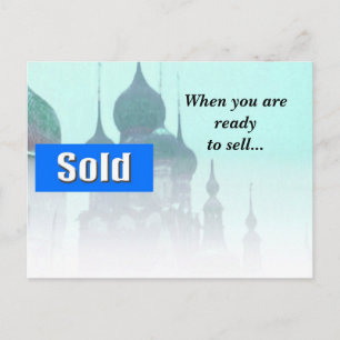 Postal promocional inmobiliaria