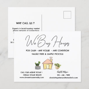 Postal Promocional inmobiliario personalizado de Compramo