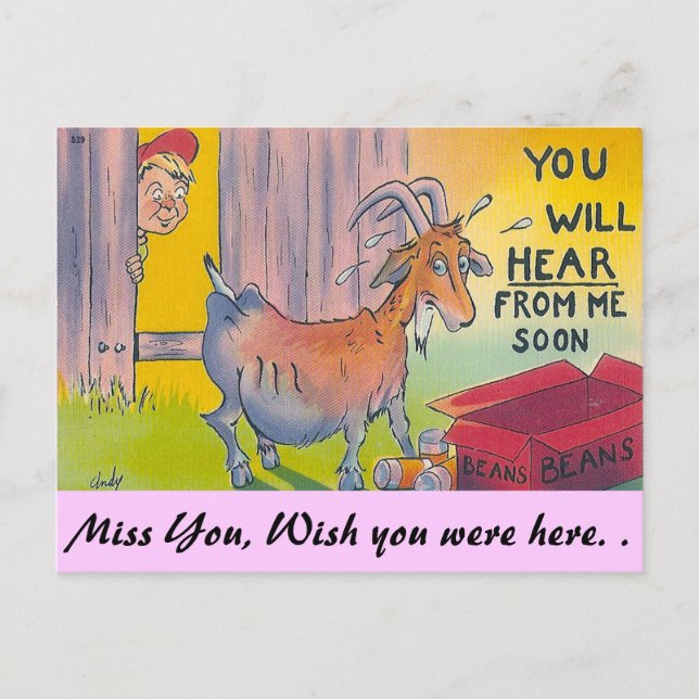 Postal ¡Pronto escucharás de mí! (Anverso)