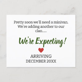 Postal Pronto necesitaremos una furgoneta. Estamos agrega