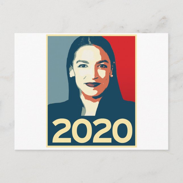 Postal Propaganda AOC 2020 (Anverso)