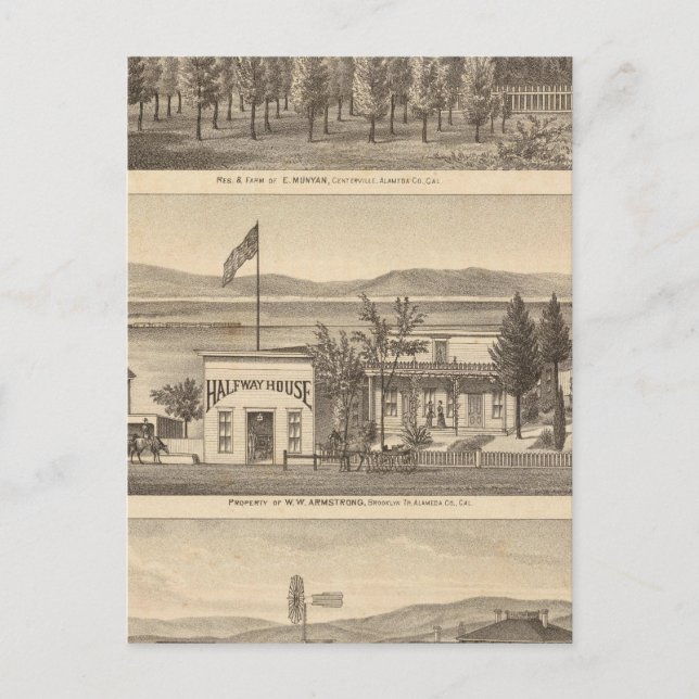 Postal Propiedades de Munyan, Armstrong, Kapp (Anverso)