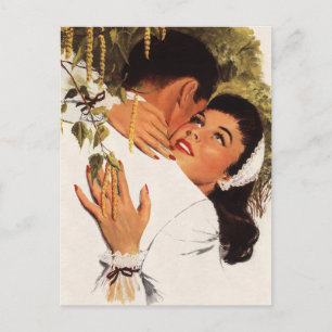 Postal Propuesta de matrimonio de cosecha, amor y romance