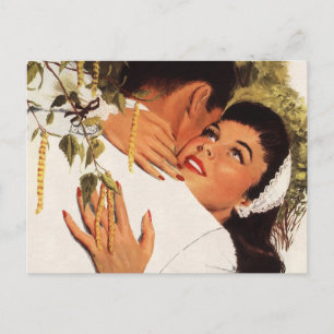 Postal Propuesta de matrimonio de cosecha, amor y romance