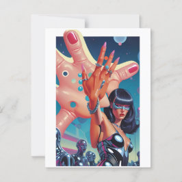 Postal Propuesta de matrimonio surrealista