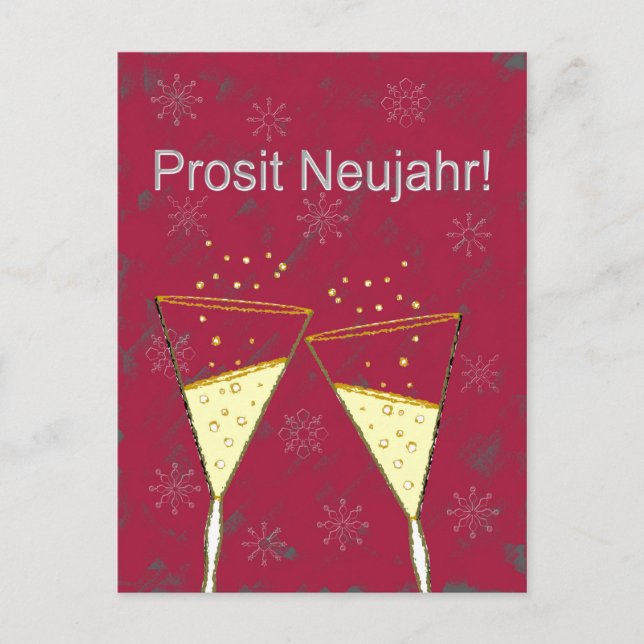 Postal Prosit Neujahr (Anverso)