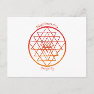 Postal Prosperidad de Sri Yantra