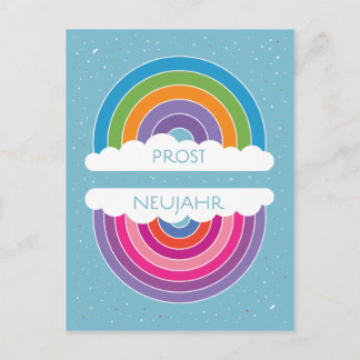 Postal Prost Neujahr