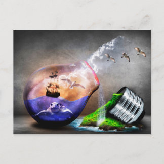 Postal Protección del medio ambiente: imagen de tortugas