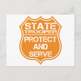 Postal Protección y servicio de la insignia de los efecti