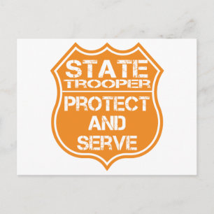 Postal Protección y servicio de la insignia de los efecti