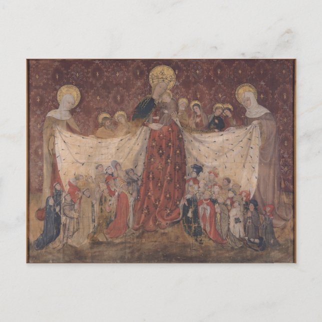 Postal Protector de virus, c.1417 (Anverso)