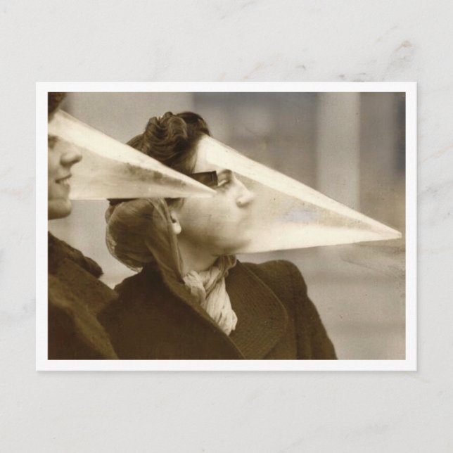 Postal Protectores plásticos para la cara, tormentas de n (Anverso)