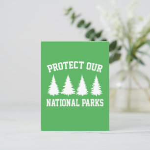 Postal Protege nuestros Parques Nacionales - Día de la Ti