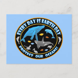 Postal Proteger el Día de la Tierra de nuestros Océanos