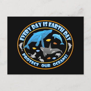 Postal Proteger el Día de la Tierra de nuestros Océanos
