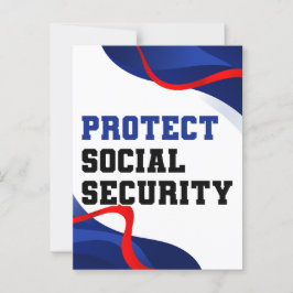 Postal Proteger la seguridad social