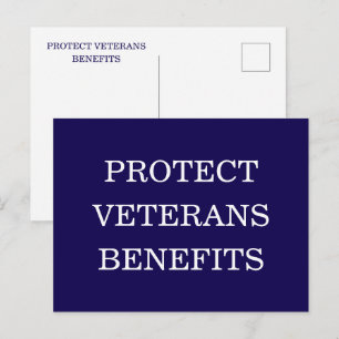 Postal Proteger los beneficios de los veteranos políticos