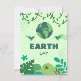 Postal Proteger nuestro planeta, 22 de abril