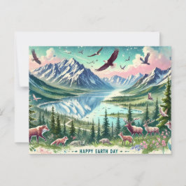 Postal Proteger nuestro planeta, 22 de abril