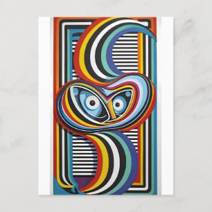 Postal Protegerte De Ver Demasiado Arte - Ken Gage