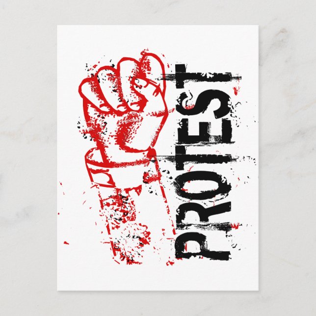 POSTAL PROTESTA (Anverso)