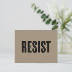 Postal Protesta Anti Trump Resistir Trump Protesta Anti P