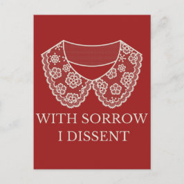 Postal Protesta contra la prohibición del aborto a collar